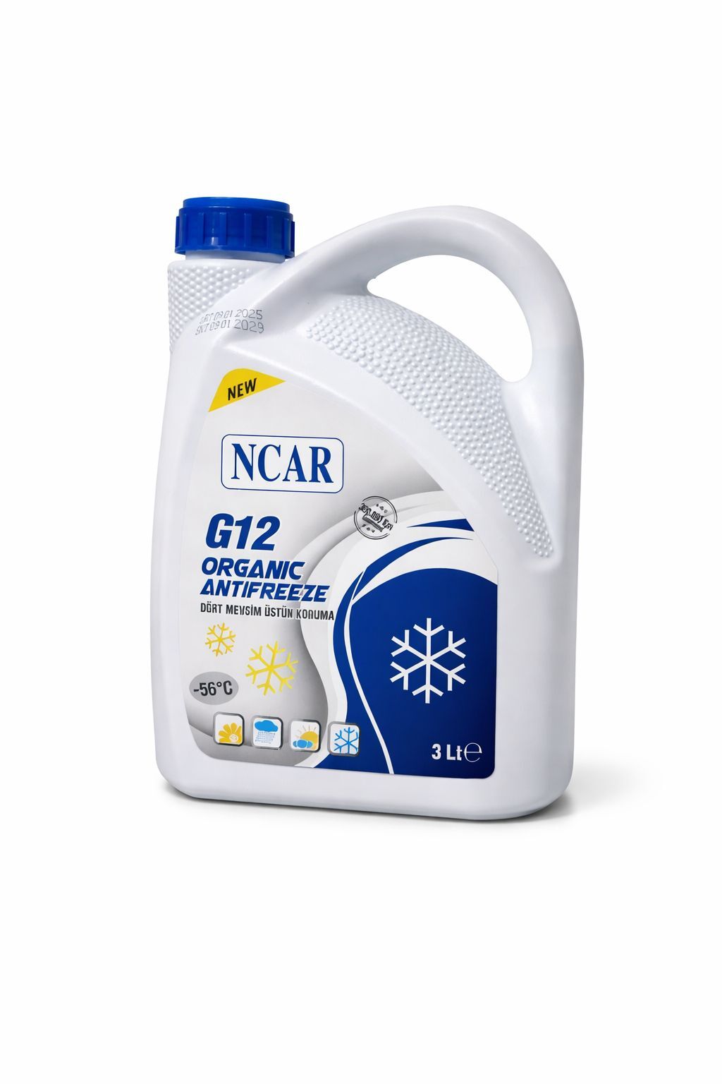Ncar G12 Organik Antifriz 3 lt