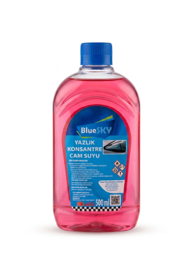 BlueSKY Yazlık Konsantre Cam Suyu 500 ML