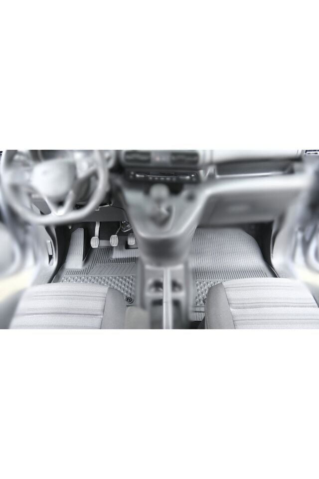 Ncar Peugeot Rifter Van 2 li 2019 + Uyumlu 4.5 D Araca Özel Havuzlu Paspas