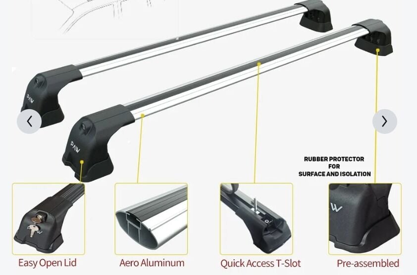 Ncar Citroen Marka Ara Atkı (Universal) - Tavan Çıtası