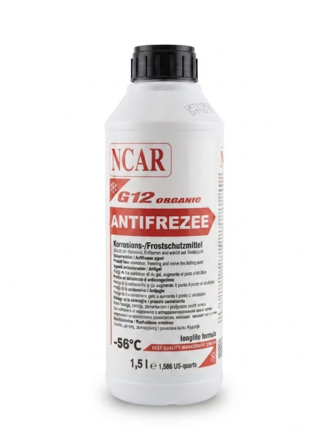 Ncar Antifriz Kırmızı 1.5 Lt (-56c)